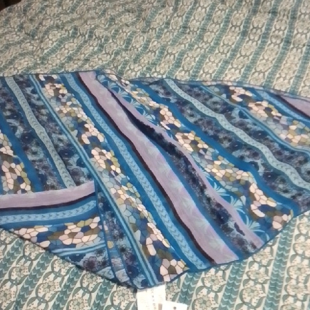 NWT Lucky Brand Chiffon sarong.